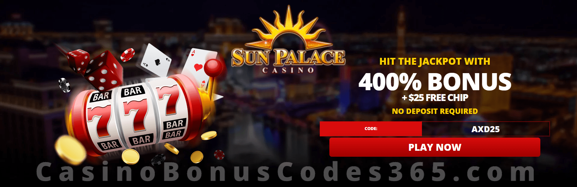 Sun palace casino no deposit bonus codes november 2019 printable